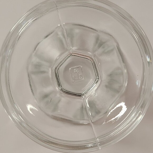 4 Vintage Anchor Hocking Tulip Dessert Dishes Clear Glass 4" Tall - Picture 4 of 4